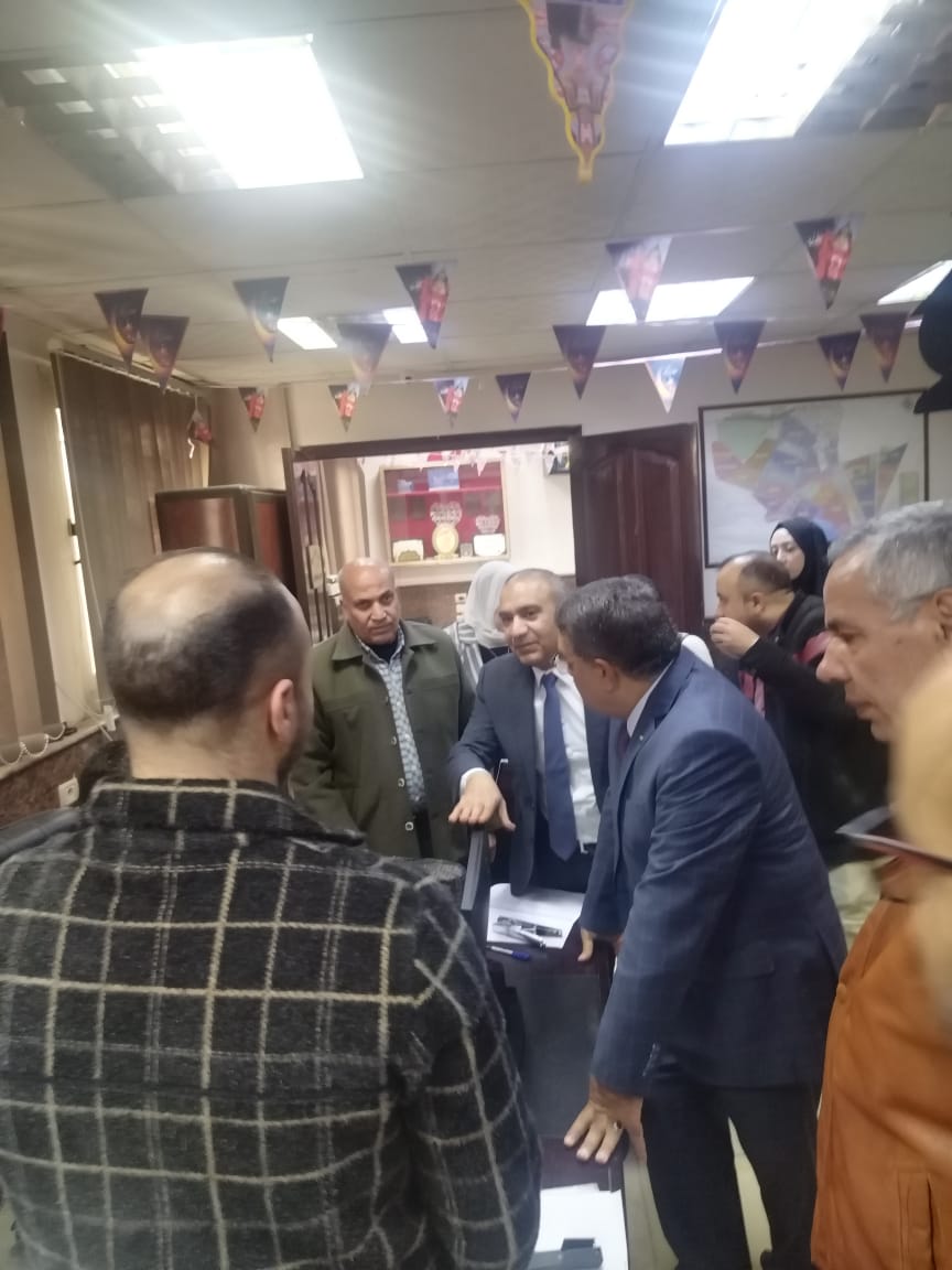 السكرتير العام يرافق المحافظ خلال حملة تفتيشية على حي غرب&nbsp;
