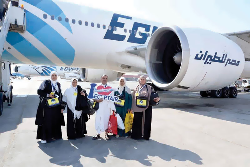 مصر للطيران الناقل الوطنى المصرى راعى أفراح المصريين&nbsp;