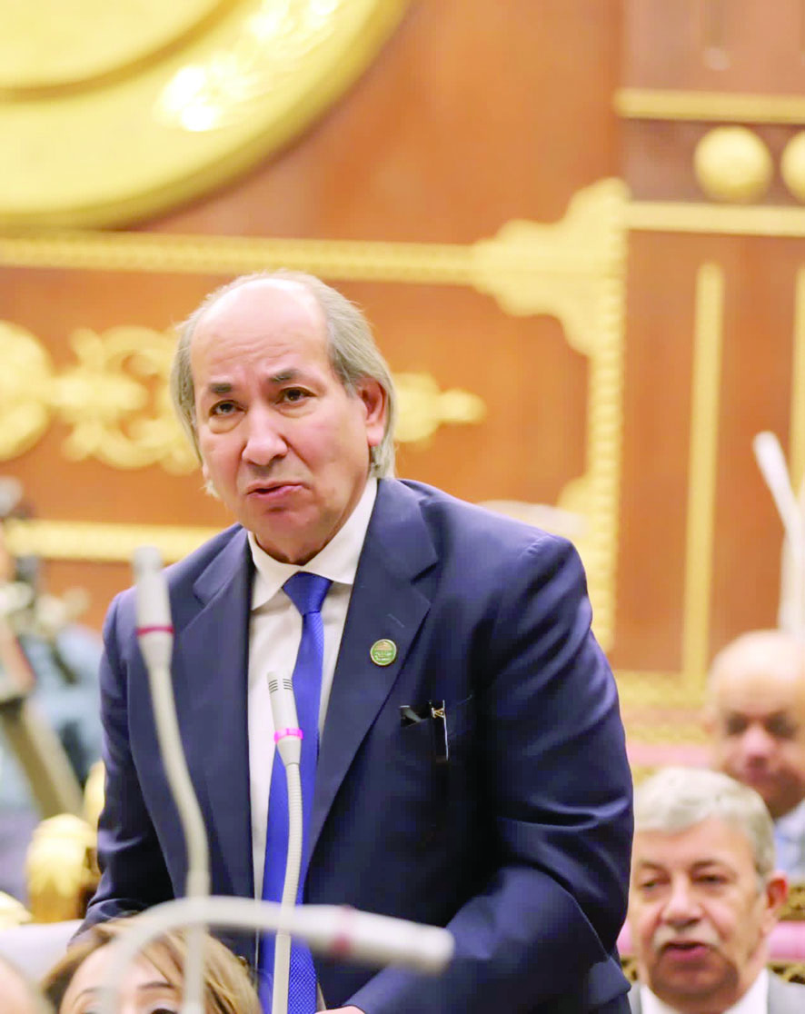 النائب الوفدى الدكتور خالد قنديل عضو مجلس الشيوخ 