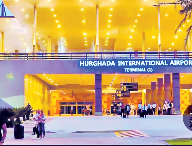 مطار الغردقة الدولى أحد أهم مطارات الجذب السياحى