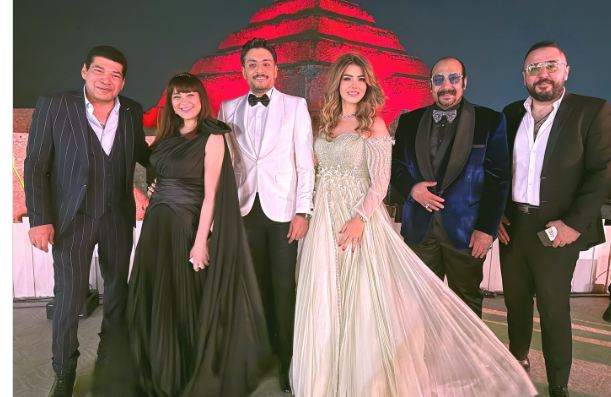 حفل زفاف ليلى أحمد زاهر  وهشام جمال 