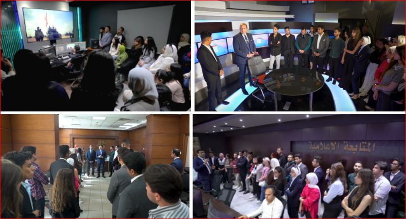 الداخلية تستقبل المشاركين في برنامج القمة العالمية للقيادات الشبابية الإعلامية