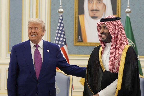 ترامب مع الأمير محمد ابن سلمان