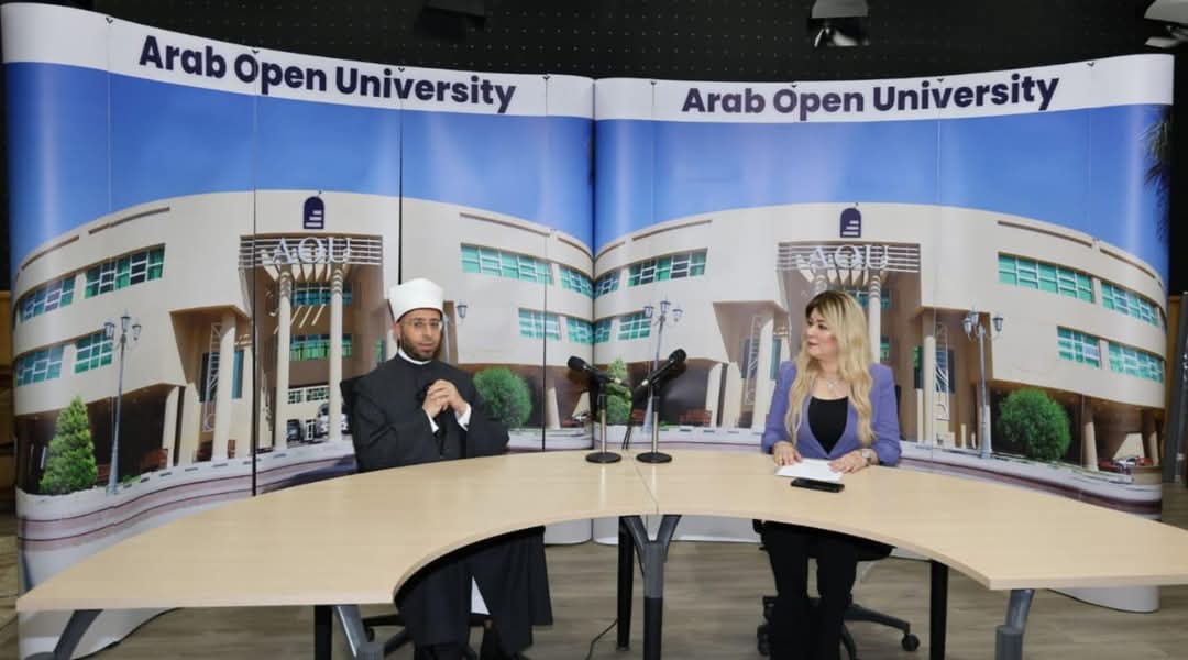 وزير الأوقاف في الجامعة العربية المفتوحة