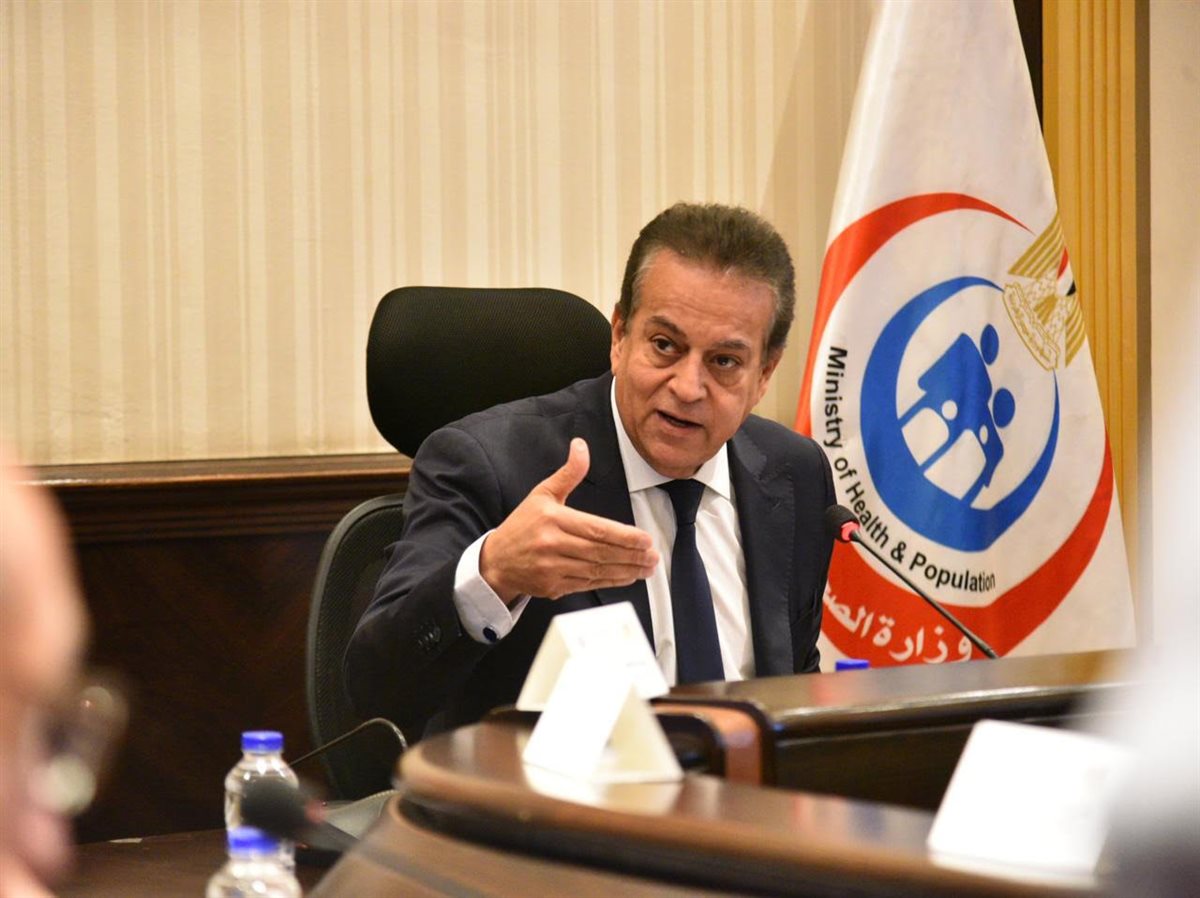 الدكتور خالد عبدالغفار وزير الصحة والسكان