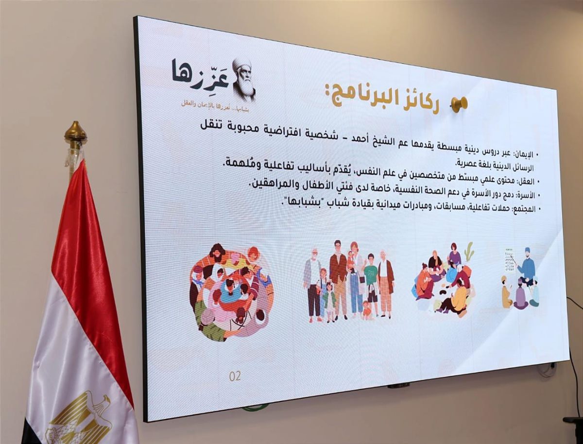 وزيرا الأوقاف والشباب يلتقيان أعضاء اتحاد بشبابها