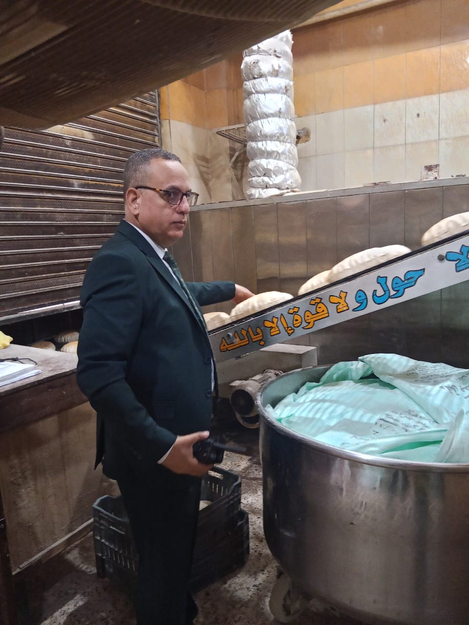 وخلال حملة مفاجئة على مخابز السنبلاوين