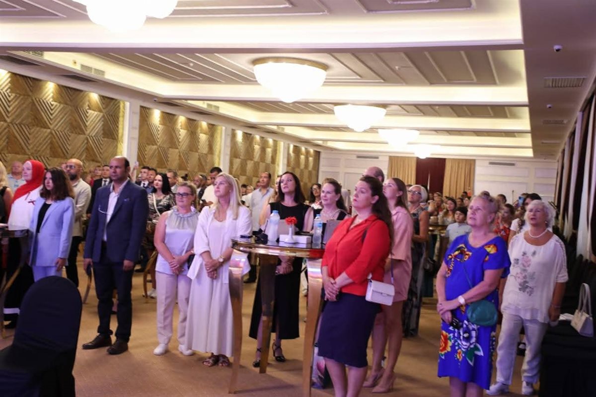 احتفالات روسية بالغردقة &nbsp;