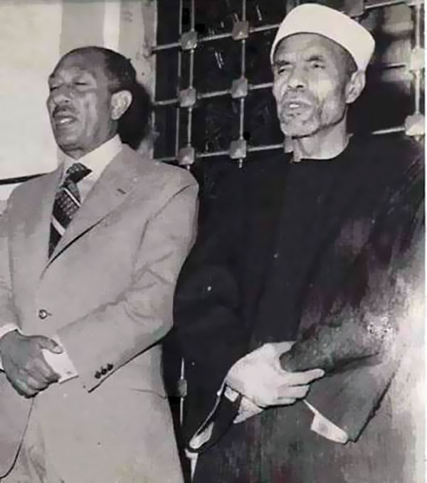 الشعراوي والسادات 