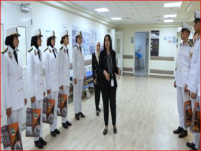 الداخلية تنظم زيارة لطلبة أكاديمية الشرطة إلى مستشفى أهل مصر