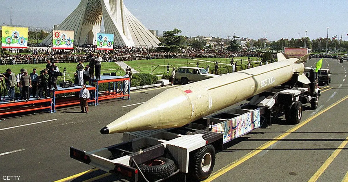 صواريخ ايران 