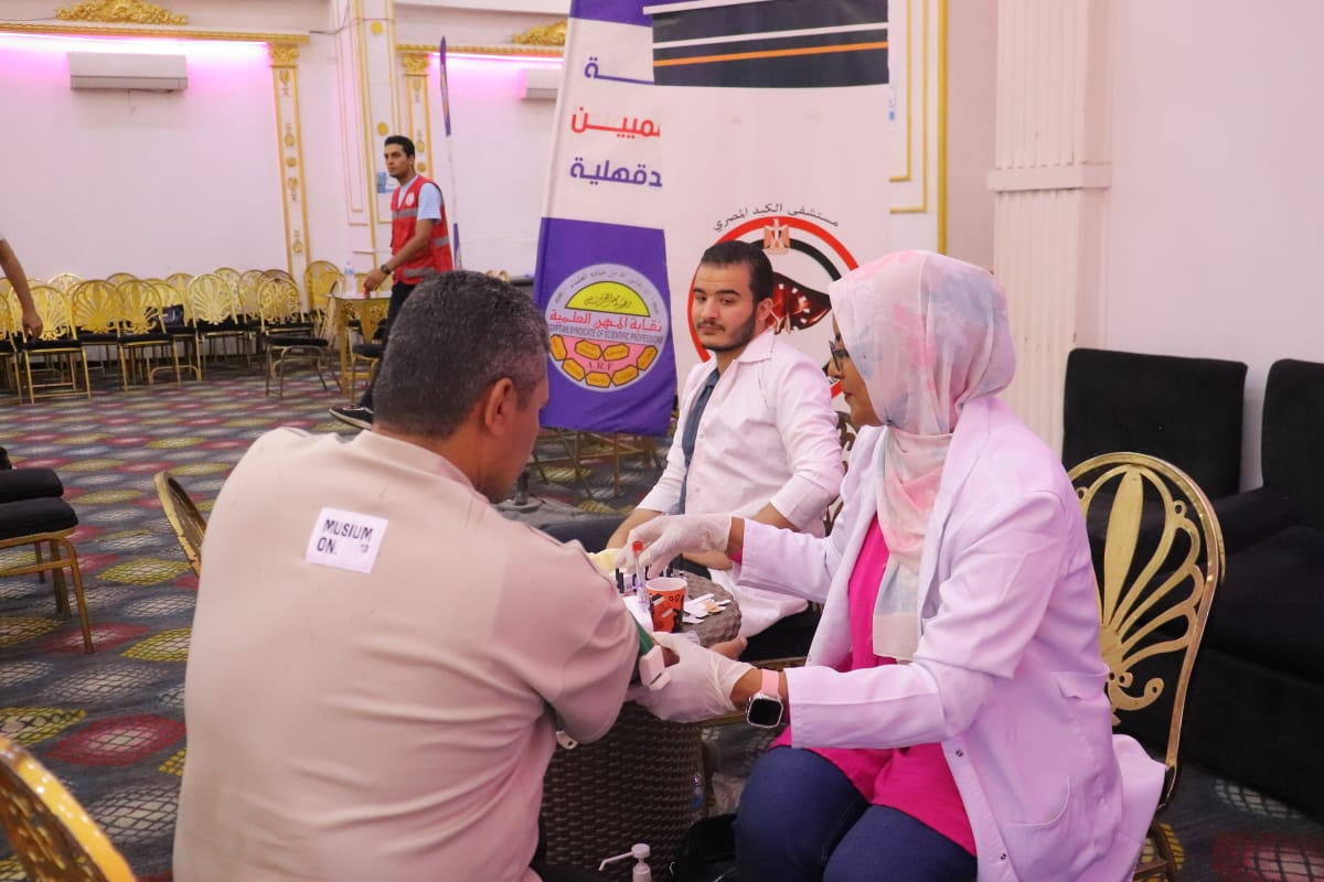 القافلة تهدف لخدمة أعضاء نقابة العلميين