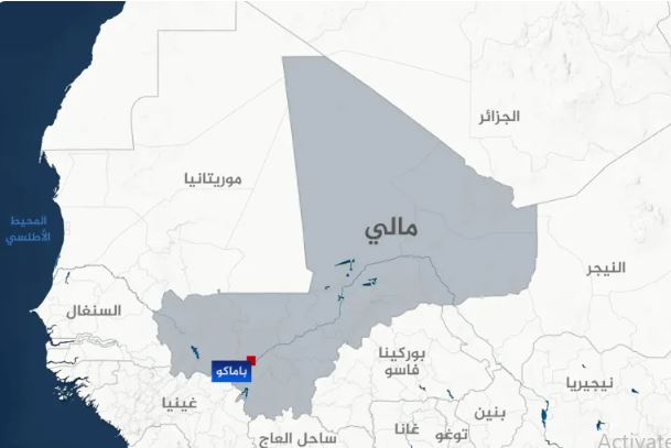 خريطة مالي (الجزيرة)<br> 