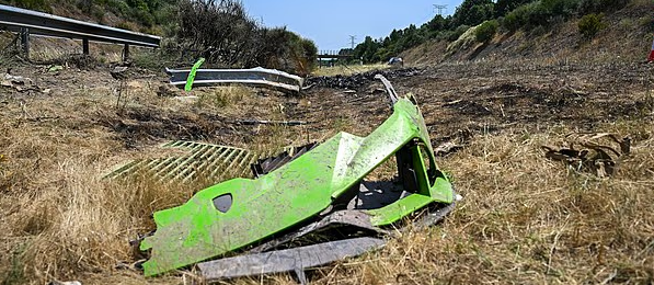 بقايا سيارة جوتا