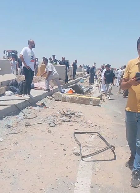 صور حادث الإقليمي المروع بالمنوفية