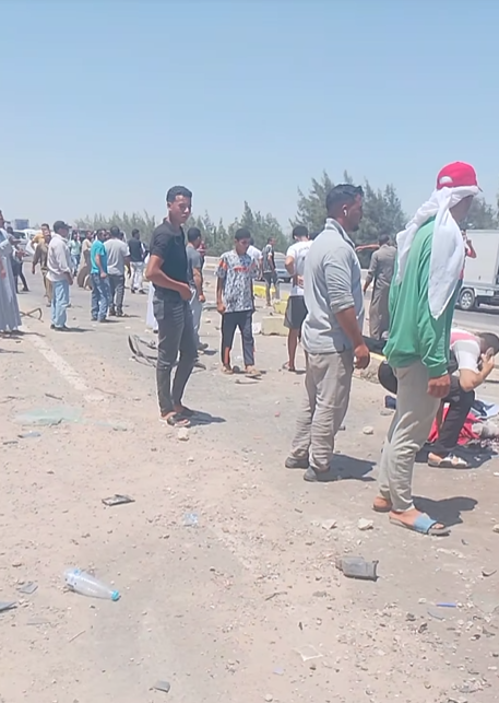 صور حادث الإقليمي المروع بالمنوفية