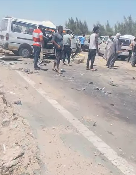 صور حادث الإقليمي المروع بالمنوفية