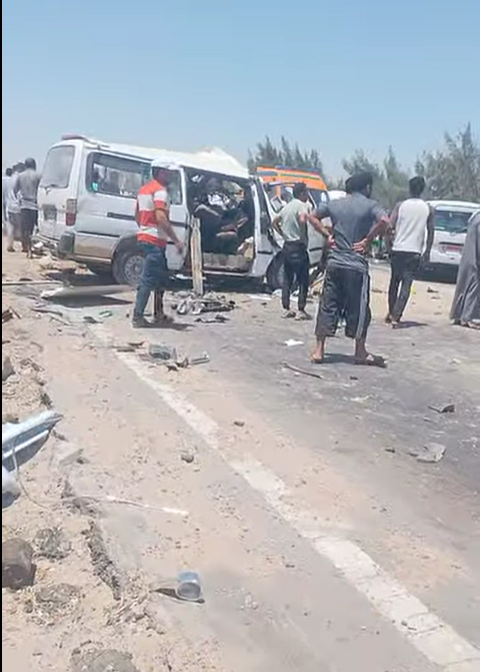 صور حادث الإقليمي المروع بالمنوفية
