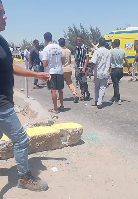 صور حادث الإقليمي المروع بالمنوفية