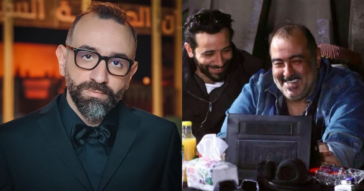 المخرج الراحل سامح عبدالعزيز والمخرج عمرو سلامة