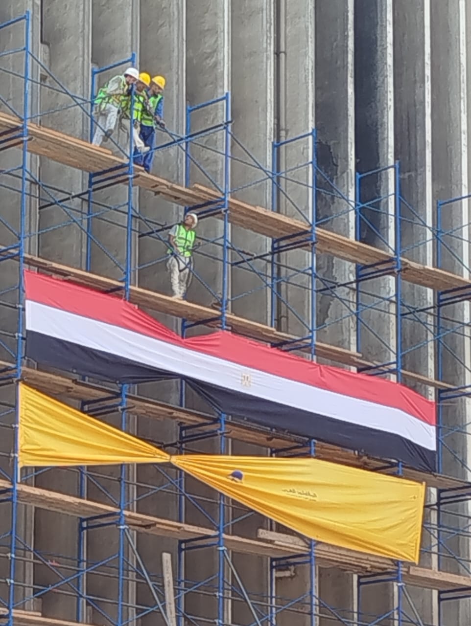 المقاولون العرب تبدء ترميم سنترال رمسيس