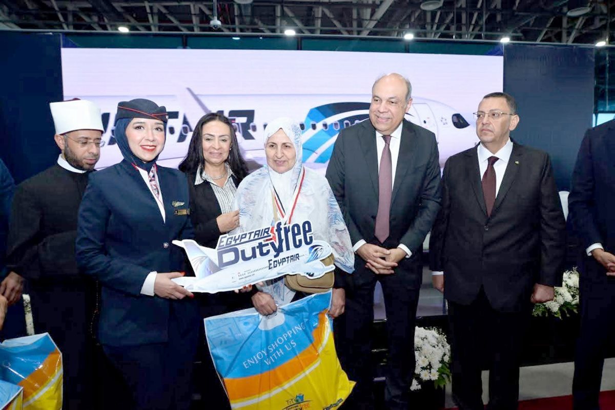وزراء الطيران والأوقاف والتضامن والداخلية في وداع حجاج بيت الله الحرام