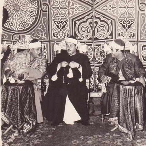 الطبلاوي والبنا وعبد الباسط