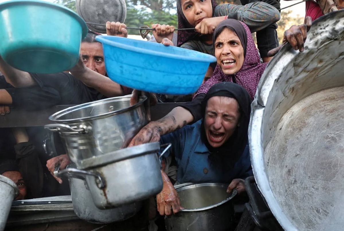 المجاعة في غزة<br alt=