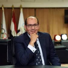 المهندس ياسر إدريس رئيس اللجنة الأولمبية المصرية ورئيس اتحاد السباحة