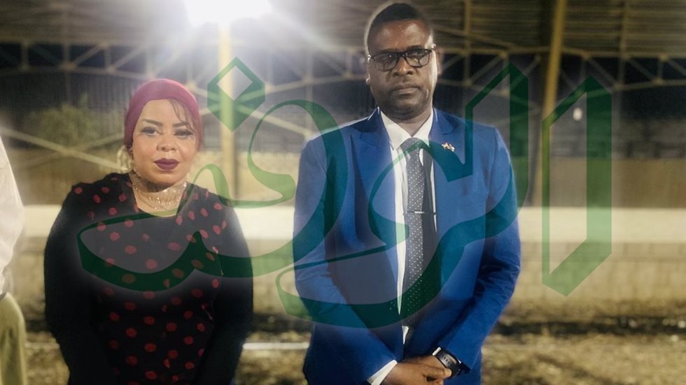 محررة الوفد مع رئيس مجلس إدارة هيئة وادى النيل للملاحة النهرية