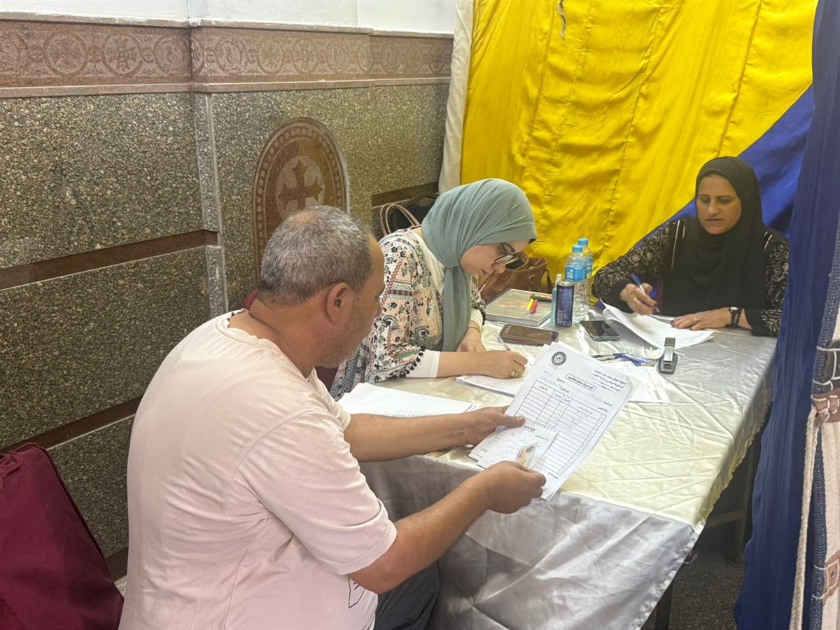 مشاركون في القافلة 