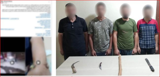 ضبط طرفي مشاجرة الأسلحة البيضاء في البحيرة  