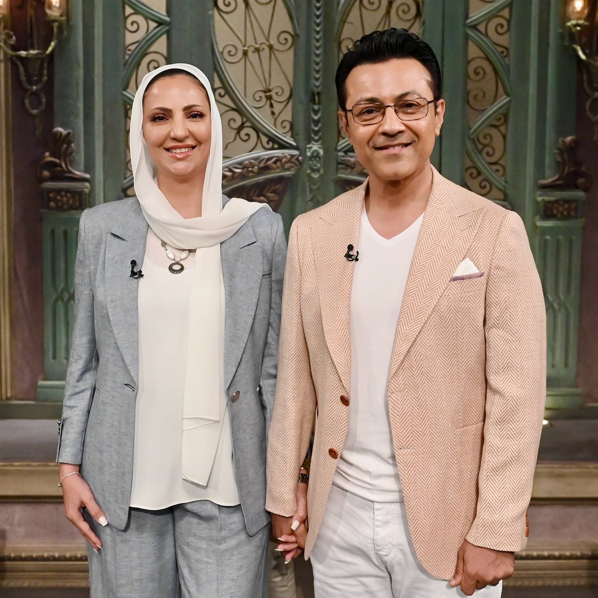 محمد سعيد محفوظ وزوجته 