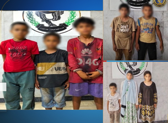 سقوط شبكة التسول في القاهرة والجيزة