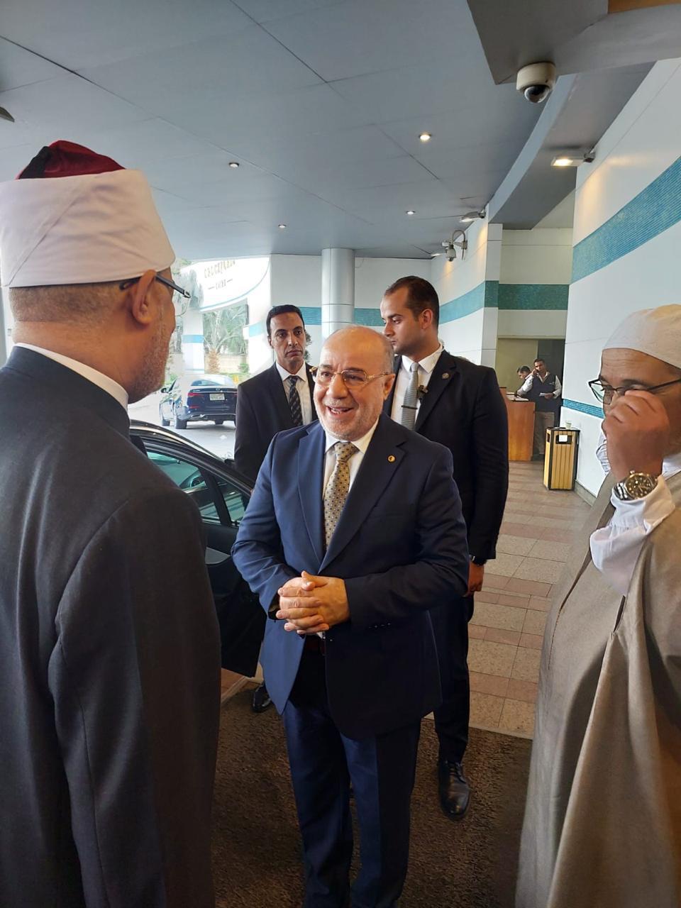 مفتي الجمهورية يودع الوفود المشاركة في المؤتمر العالمي العاشر للإفتاء