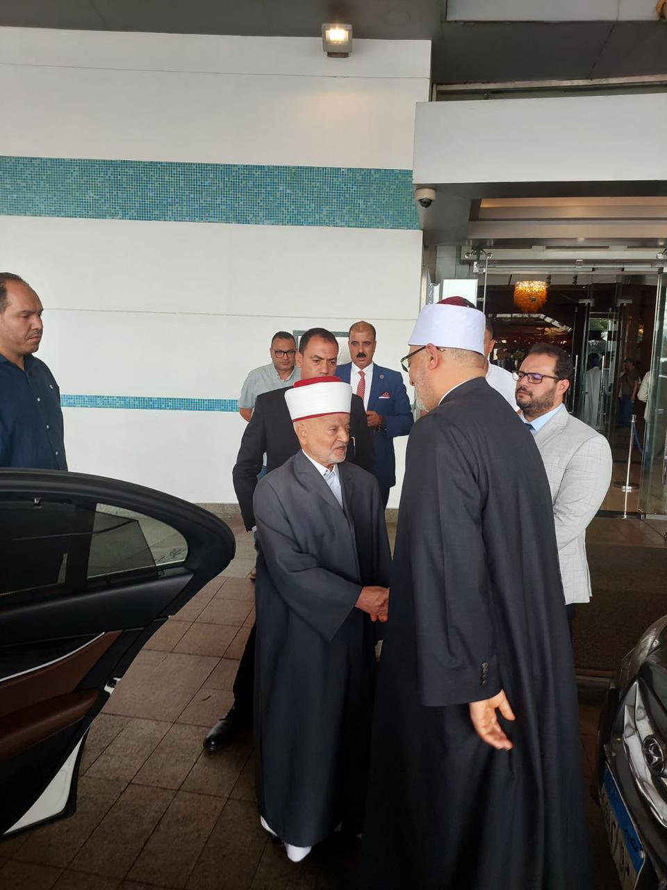 مفتي الجمهورية يودع الوفود المشاركة في المؤتمر العالمي العاشر للإفتاء