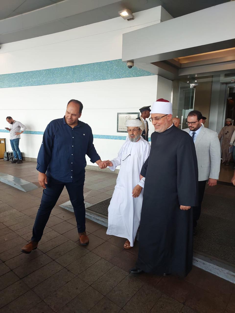 مفتي الجمهورية يودع الوفود المشاركة في المؤتمر العالمي العاشر للإفتاء