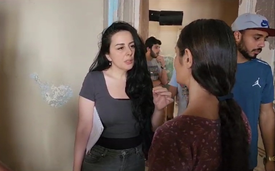 رشا شاهين مخرجة فيلم نهار عابر