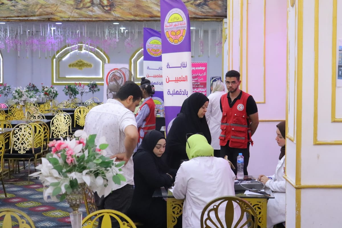 القافلة ضمت كافة التخصصات