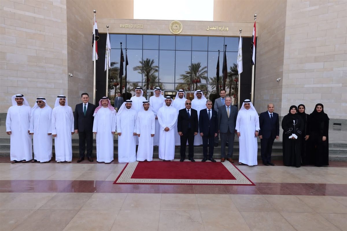 وزيرا العدل والأوقاف يستقبلان وفدًا قضائيًّا من دولة الإمارات