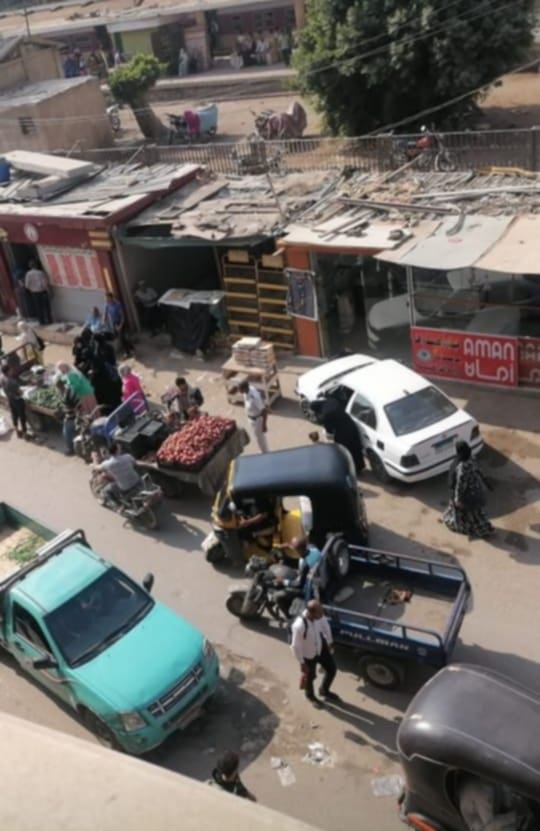 شارع فاروق أمام محطة القطار