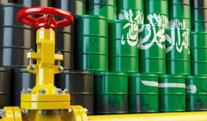 صادرات النفط الخام السعودية