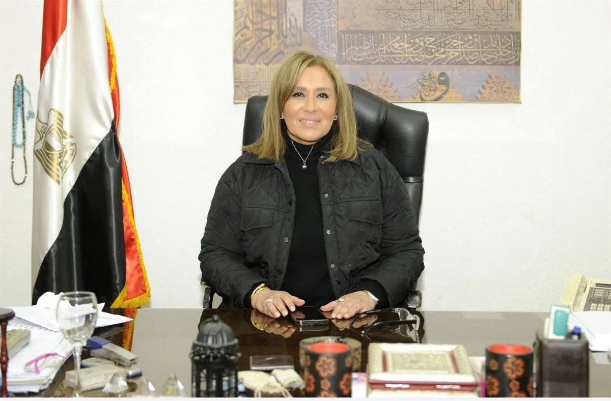 الإعلامية  نائلة فاروق رئيسة التلفزيون المصري