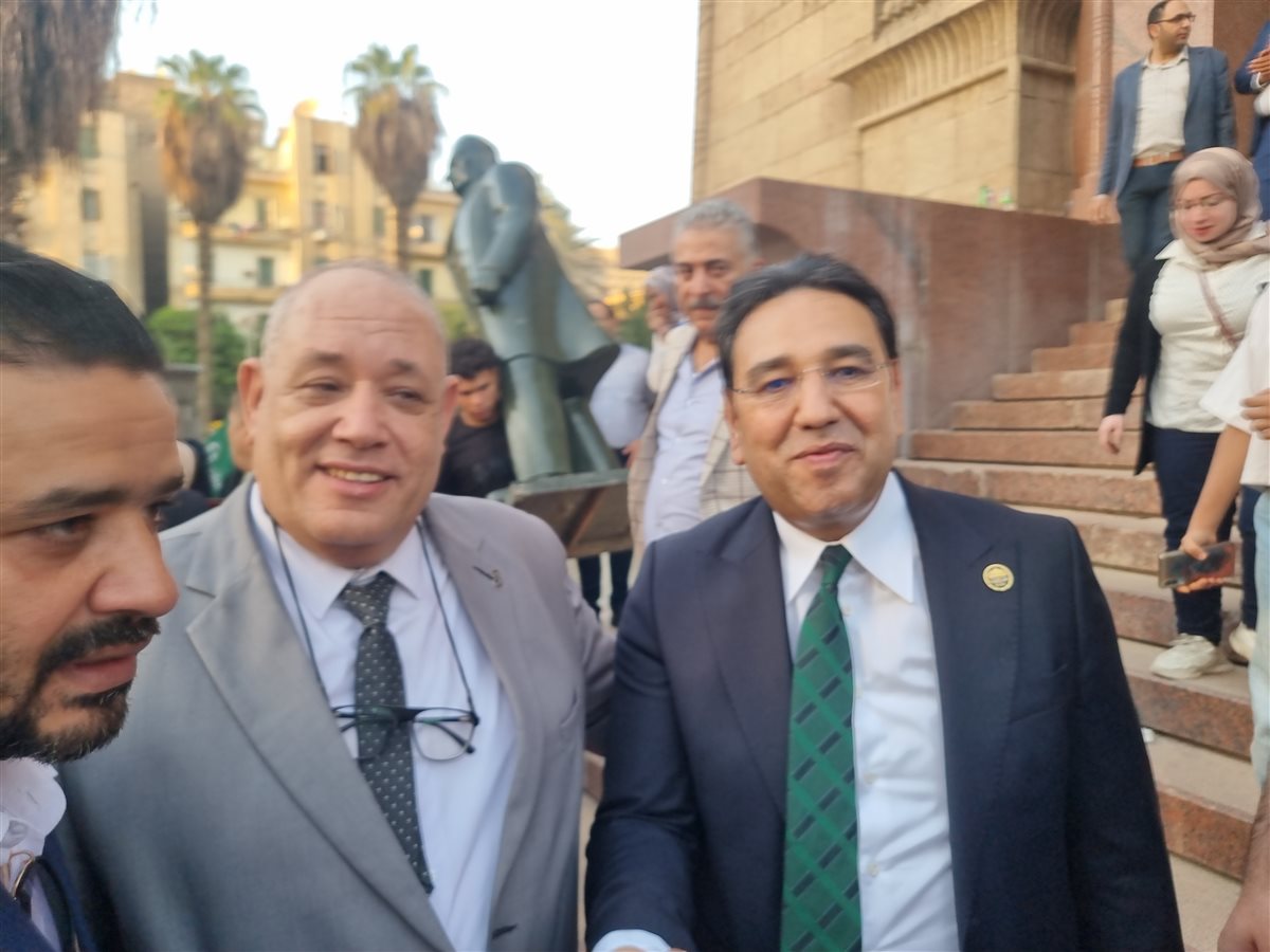 النائب الدكتور أيمن محسب وصفوت لطفي