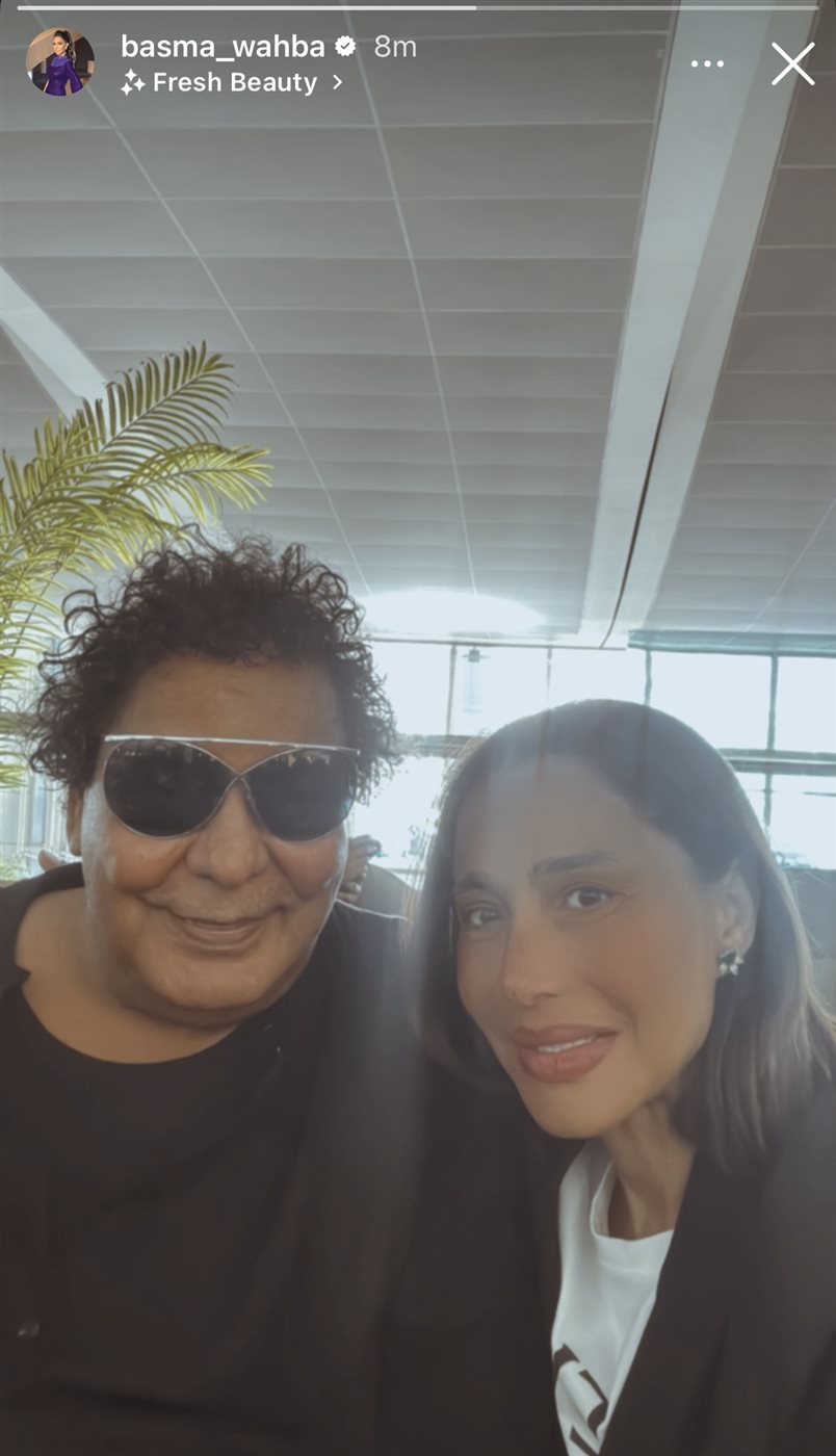 محمد منير وبسمة وهبة