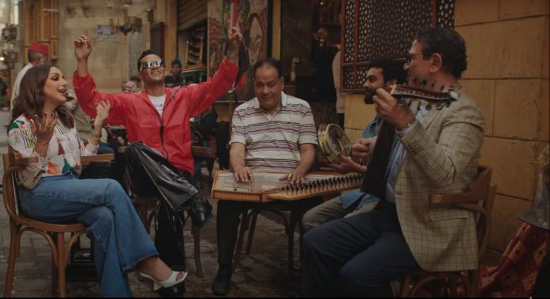 أنغام ومحمد رمضان