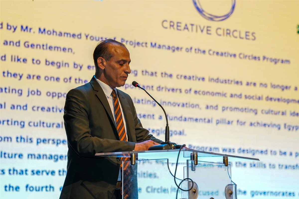 محمد يوسف وكيل وزارة الثقافة