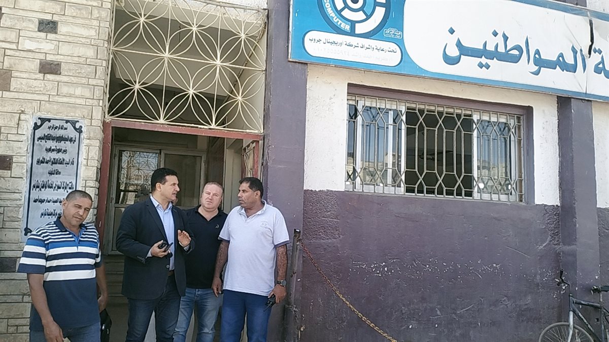 جولة السكتير العام في مدينة دكرنس
