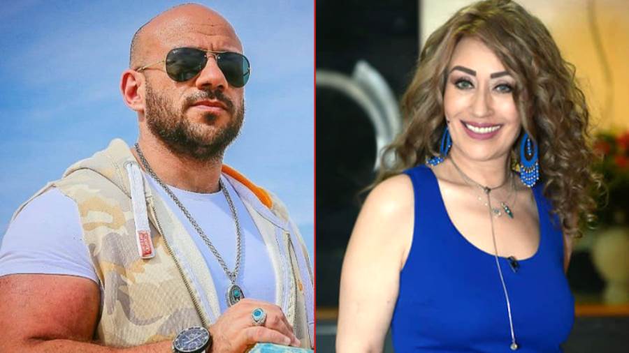 أحمد مكي وشقيقته إيناس مكي