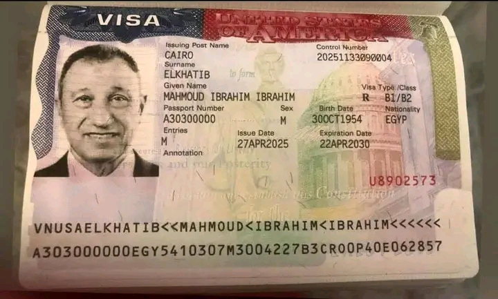 فيزا رئيس النادي الأهلي
